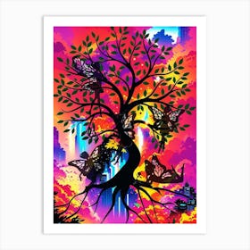 Fairy Tree Art Print