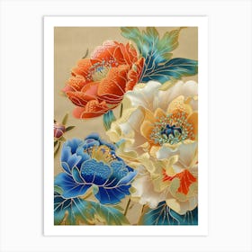 Chinese Flower Painting 79 Art Print