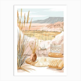 Desert Landscape 43 Art Print