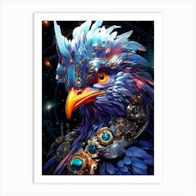 Eagle Intricate Art Art Print