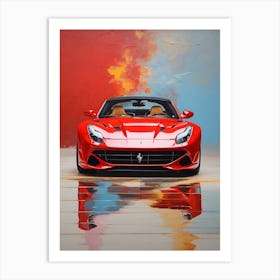 Ferrari California Canvas Print Art Print