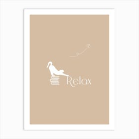 Relax Cat - Natural life Art Print