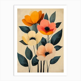 Flowers Canvas Print 15 Art Print