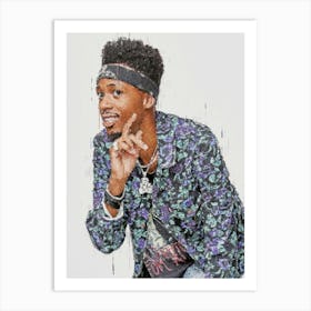 Metro Boomin Portrait Art Print