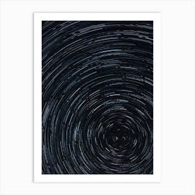 Star Trails 1 Art Print