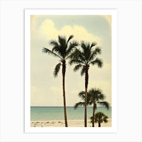 St Pete Beach Florida Vintage Art Print