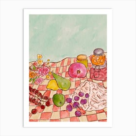 Picnic 1 Art Print