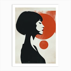 Japan Girl Art Print