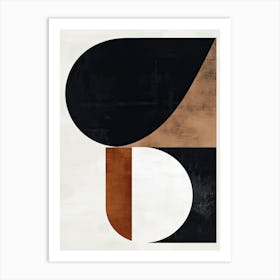 San Pablo Stone Park Bauhaus Minimalist Art Print