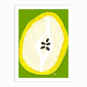 Pear Fruit - Artwork Art Print