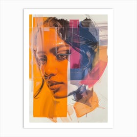 Portrait Of A Woman 8 Art Print