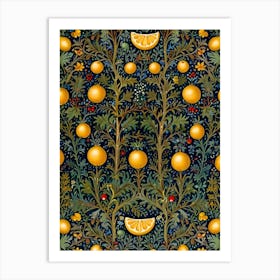 William Morris Orange Tree 2 Art Print