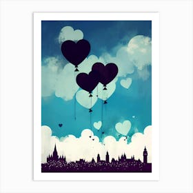 London Skyline 4 Art Print