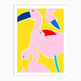 Flamingo Art Print