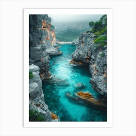 Cliffs Of Ibiza 1 Art Print