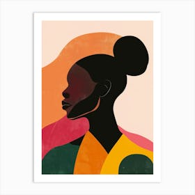 Portrait Of A Woman 109 Art Print