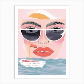 Sailor Girl Art Print