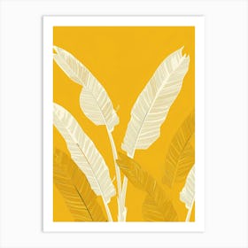 Banana Leaves 26 Art Print