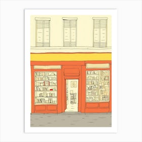 Nice The Book Nook Pastel Colours 2 Art Print