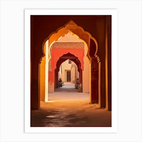 Archway In Rajasthan Art Print