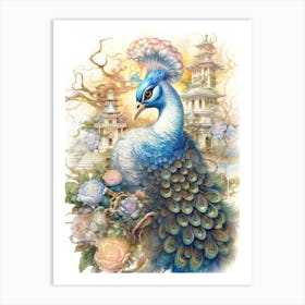 Peacock 1 Art Print