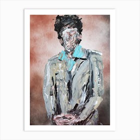 Kramer Abstract Portrait Art Print