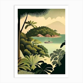 Virgin Islands Rousseau Inspired Tropical Destination Art Print