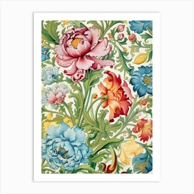 Floral Pattern 27 Art Print