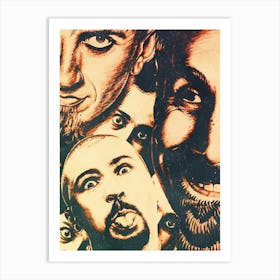 system of a down 3 Art Print