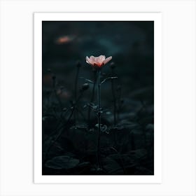 Dark Flower 32 Art Print