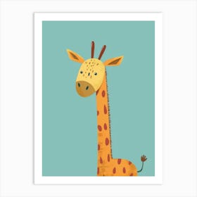 Giraffe 53 Art Print