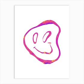 Smiley Face 1 Art Print