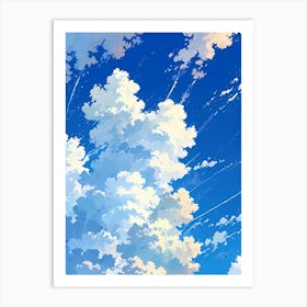 Clouds In The Sky 5 Art Print