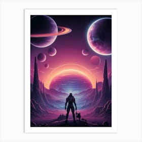 Saturn 3 Art Print