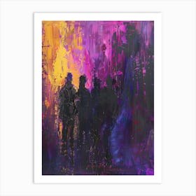 'People' 3 Art Print