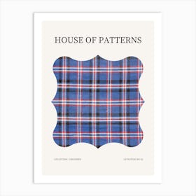 Checkered Pattern Poster 2 Art Print