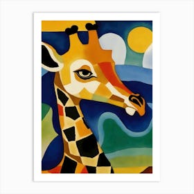 Giraffe Art Print