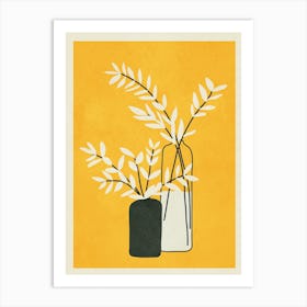 Abstract Vases Art Print