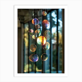 Glass Spheres Art Print