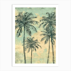 Palm Trees 25 Art Print