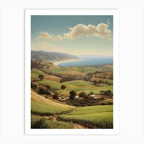 California Landscape 1 Art Print