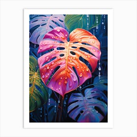 Tropical Leaves 2 Art Print