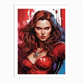 Avengers Black Widow 1 Art Print