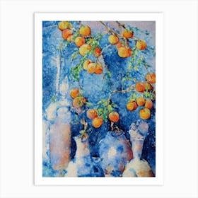 Apricot 1 Classic Fruit Art Print