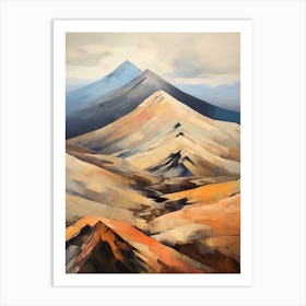 Ben Lawers Scotland Mountain Painting Art Print