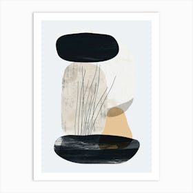 Nairobi Stone Park Bauhaus Minimalist Art Print