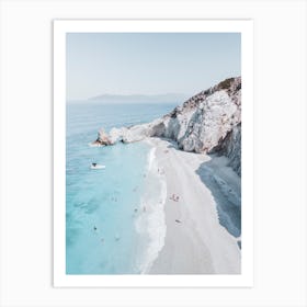 Milky Blue, Lalaria Art Print