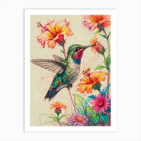 Hummingbird 11 Art Print