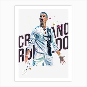 Cristiano Ronaldo Art Print