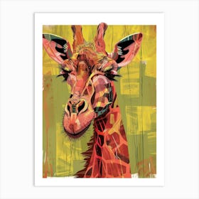 Giraffe 189 Art Print